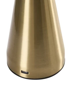 Set di 2 lampade da tavolo a LED senza fili KULFO con dimmer Metallo Oro