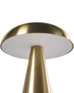 Set di 2 lampade da tavolo a LED senza fili KULFO con dimmer Metallo Oro