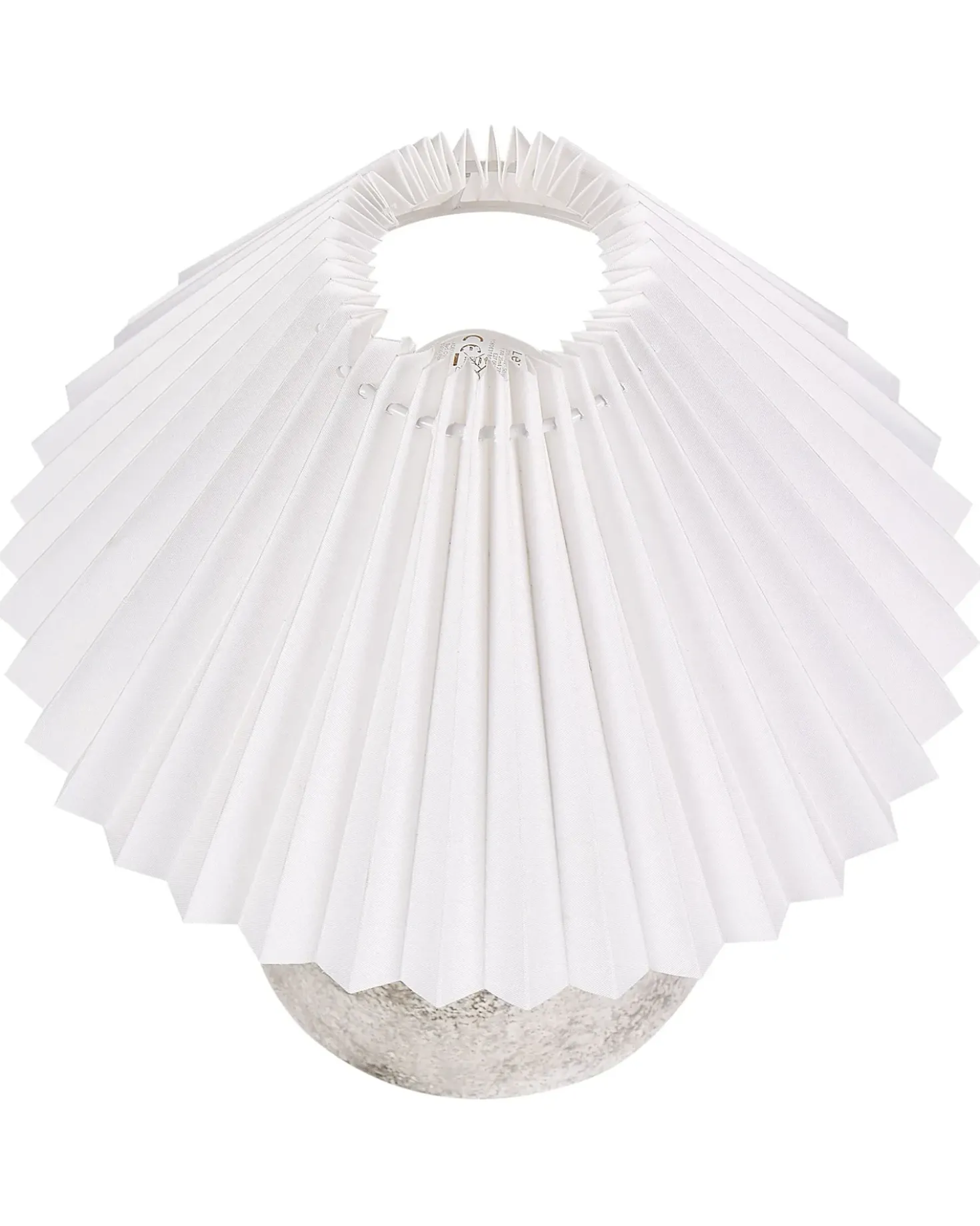 Set di 2 lampade da tavolo ZEYI Ceramica Bianco