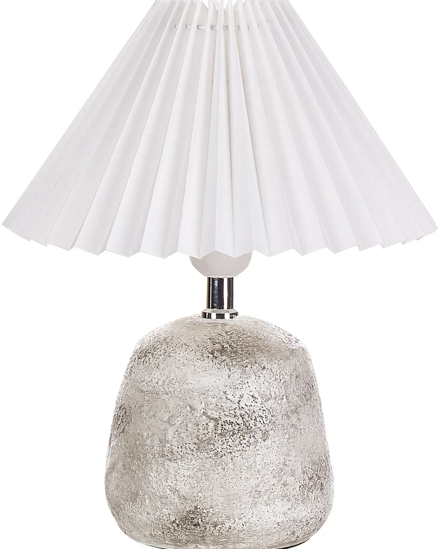 Set di 2 lampade da tavolo ZEYI Ceramica Bianco