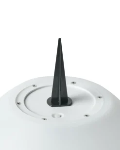 Set di 3 lampade solari a sfera LED per esterni LOBAINA con telecomando Bianco
