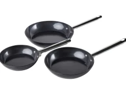 Set di 3 padelle ELITE PRO Nero