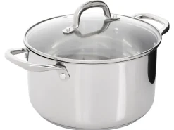 Set di 10 padelle PRIMECOOK Acciaio inox Argento