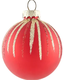 Set di 70 palline decorative TWINKLE Vetro Rosso/Verde