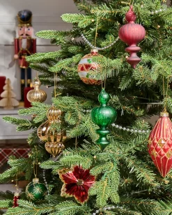 Set di 70 palline decorative TWINKLE Vetro Rosso/Verde