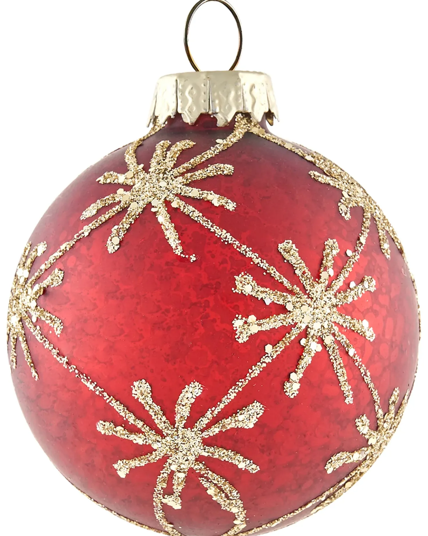 Set di 70 palline decorative TWINKLE Vetro Rosso/Verde