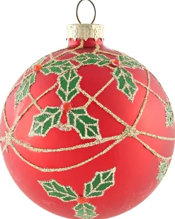 Set di 70 palline decorative TWINKLE Vetro Rosso/Verde
