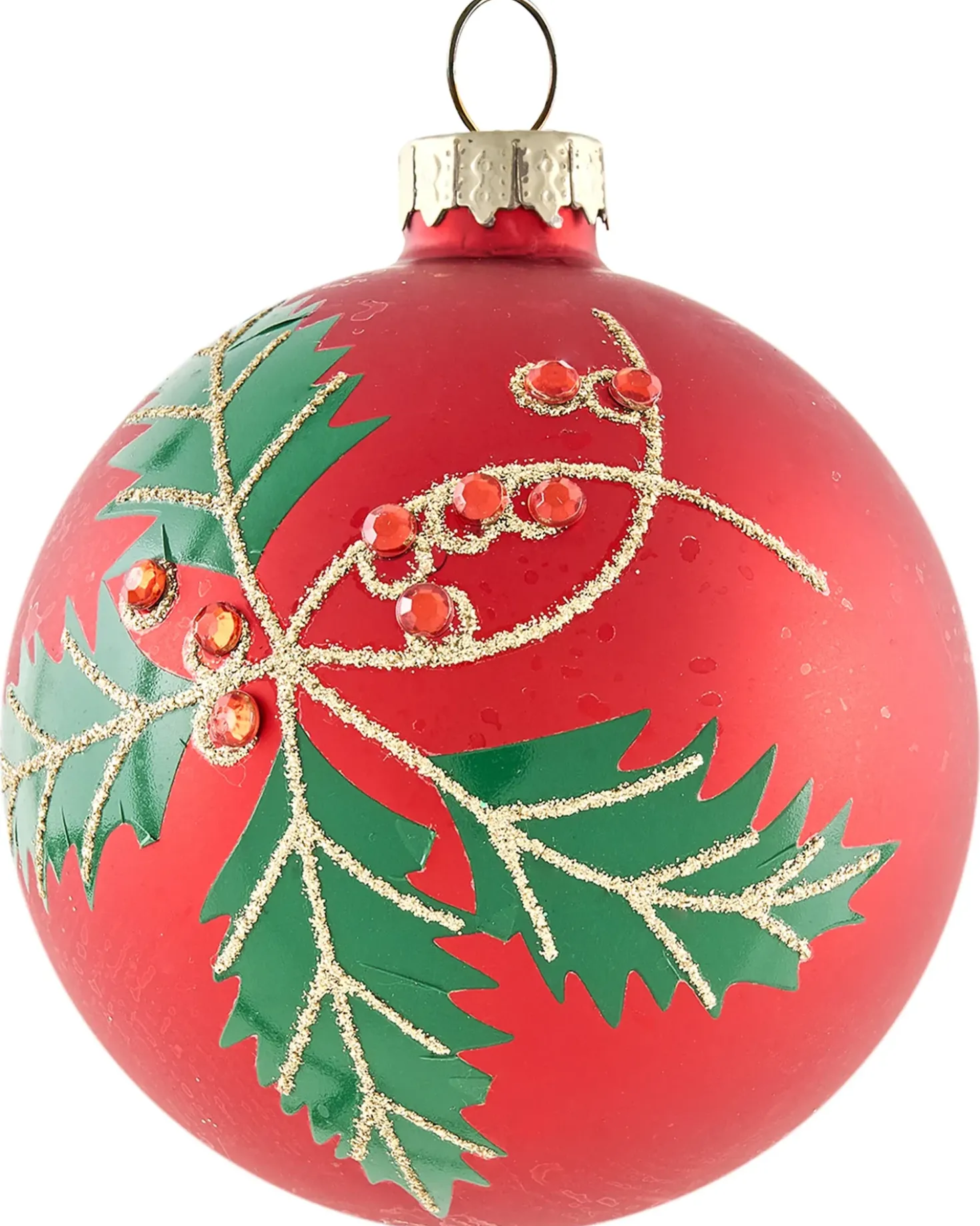 Set di 70 palline decorative TWINKLE Vetro Rosso/Verde