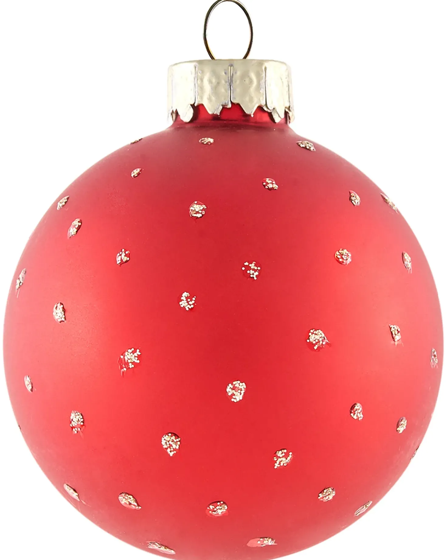 Set di 70 palline decorative TWINKLE Vetro Rosso/Verde
