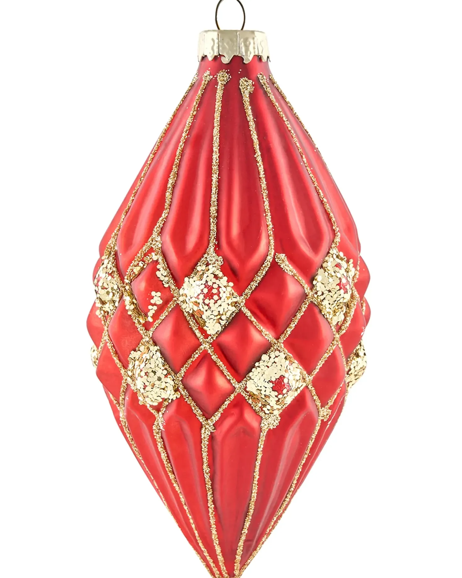 Set di 70 palline decorative TWINKLE Vetro Rosso/Verde