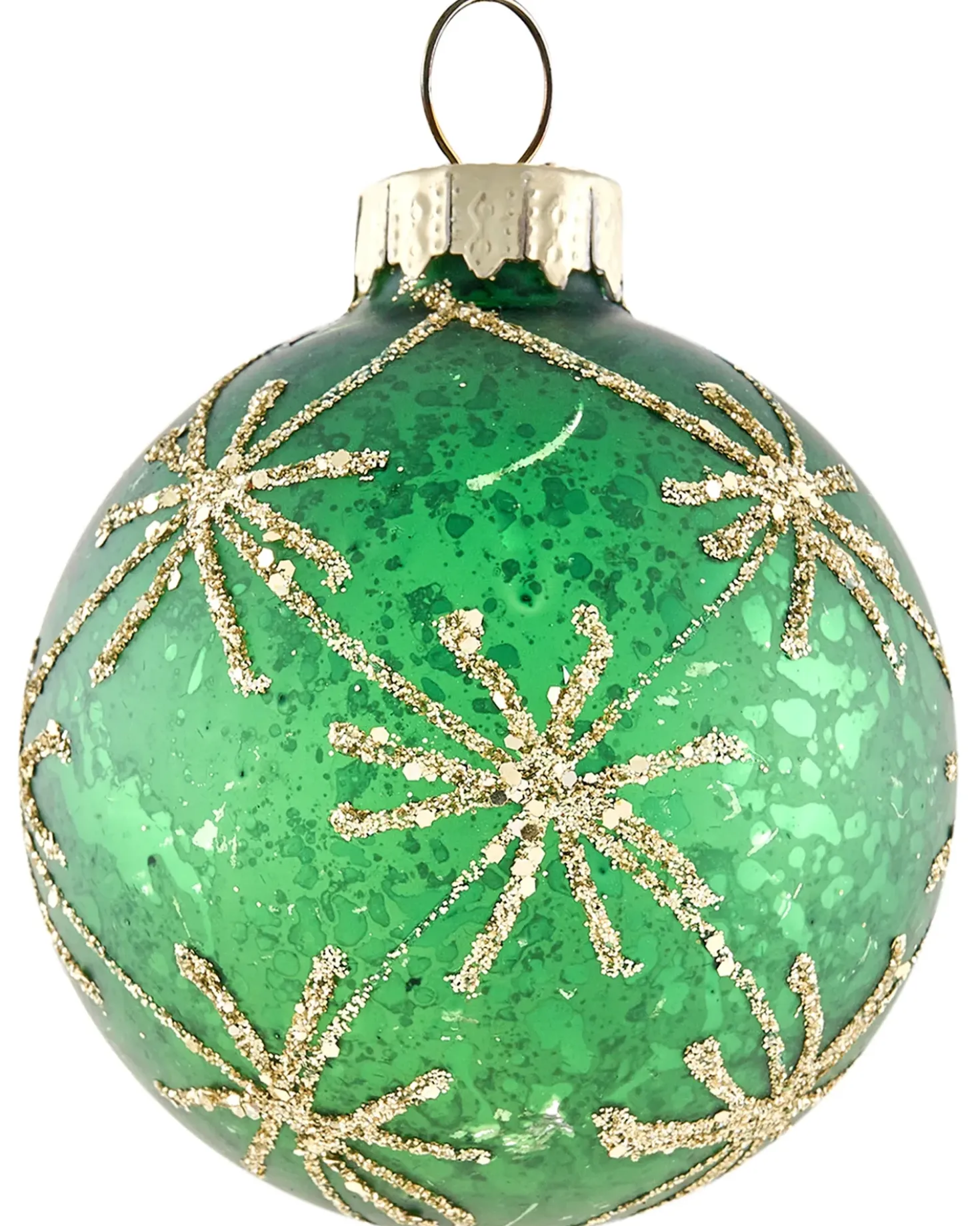 Set di 70 palline decorative TWINKLE Vetro Rosso/Verde