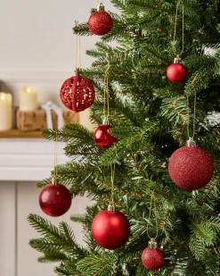 Set di 100 palline decorative VANERN Rosso
