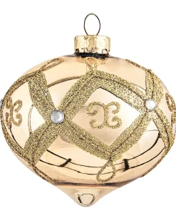 Set di 70 palline decorative FLICKER Vetro Oro
