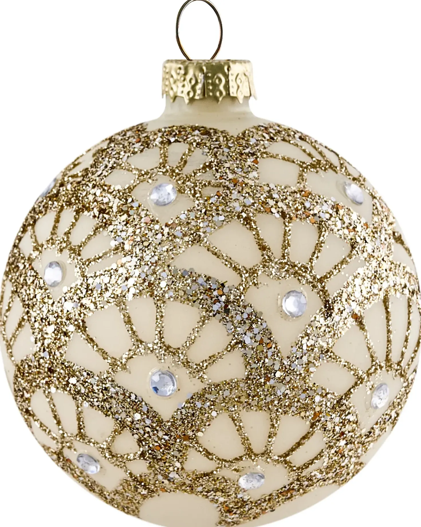 Set di 70 palline decorative FLICKER Vetro Oro