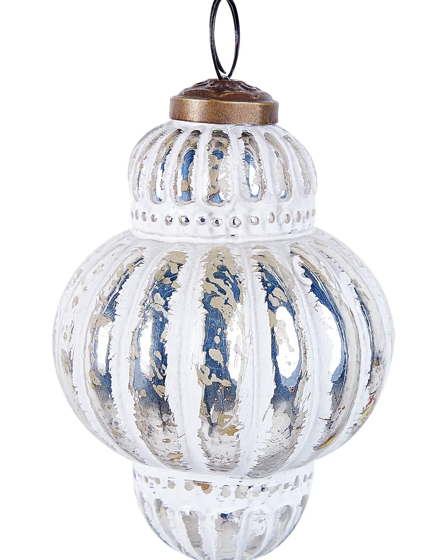 Set di 6 palline decorative CREMEUX Vetro Argento