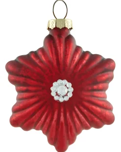Set di 50 palline decorative SPARKLE Vetro Rosso/Oro