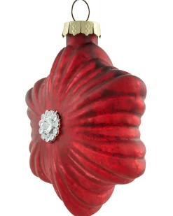 Set di 50 palline decorative SPARKLE Vetro Rosso/Oro