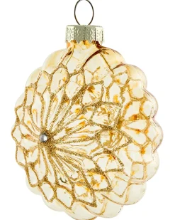 Set di 50 palline decorative SPARKLE Vetro Rosso/Oro