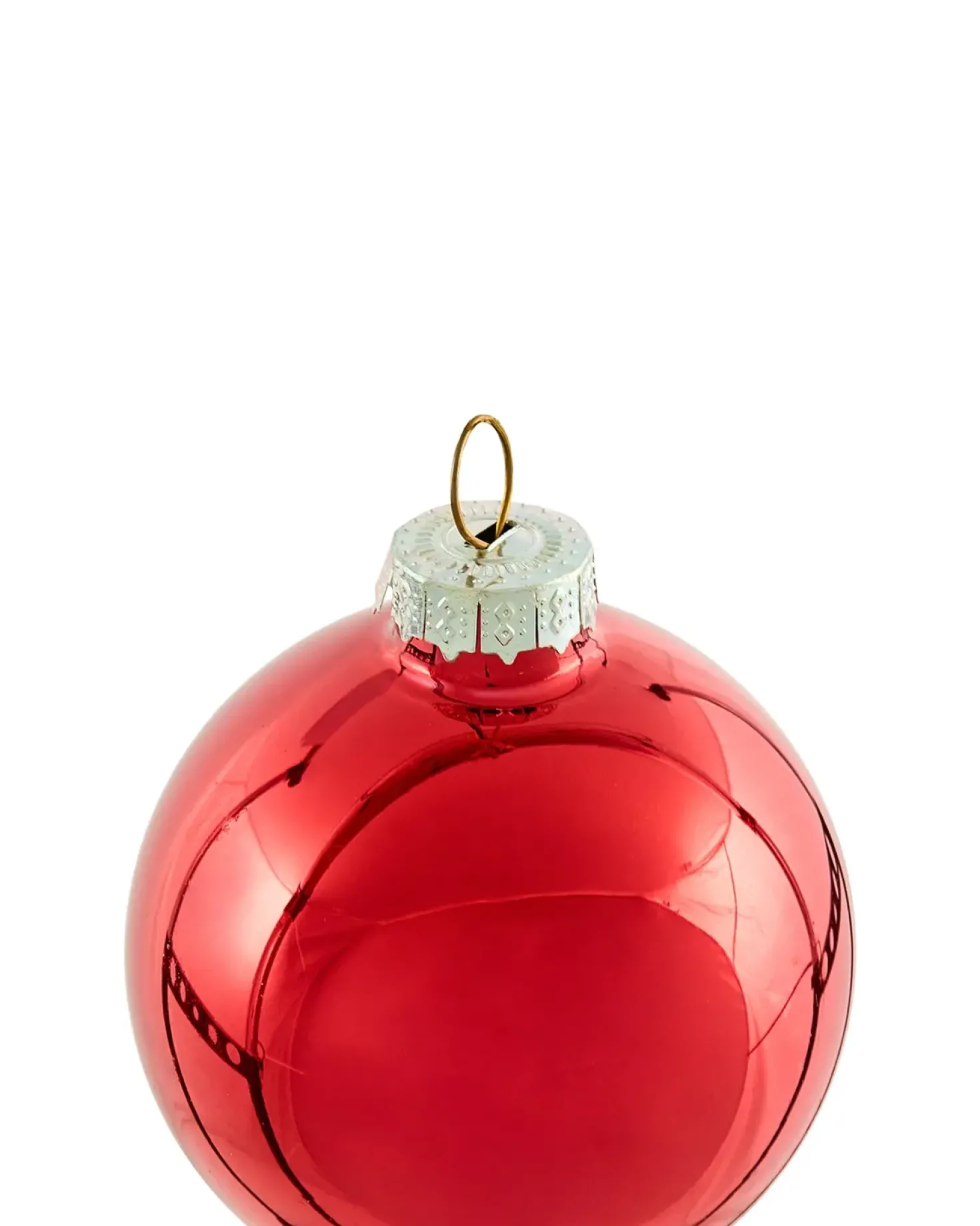 Set di 50 palline decorative SPARKLE Vetro Rosso/Oro