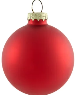 Set di 50 palline decorative SPARKLE Vetro Rosso/Oro