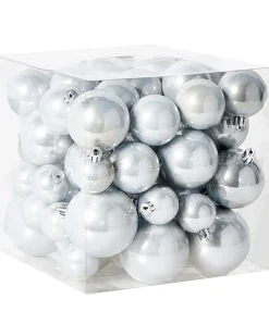 Set di 60 palline decorative TINNSJA Argento