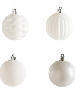 Set di 40 palline decorative SAIMAA Bianco sporco