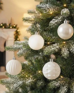 Set di 40 palline decorative SAIMAA Bianco sporco