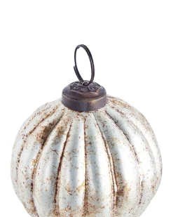 Set di 6 palline decorative IVOIRE Vetro Argento