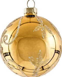 Set di 35 palline decorative ICEDROP Vetro Blu/Oro