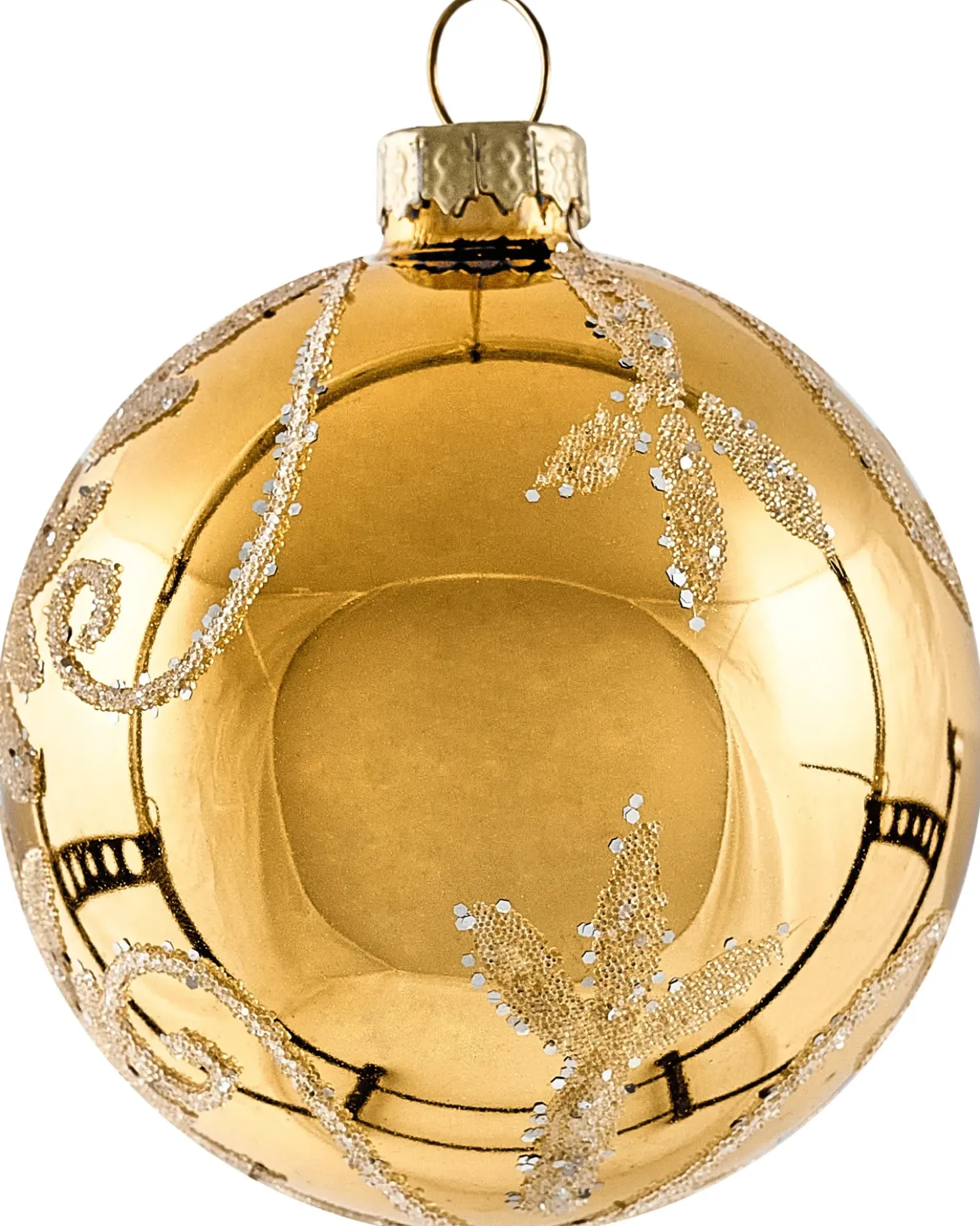 Set di 35 palline decorative ICEDROP Vetro Blu/Oro