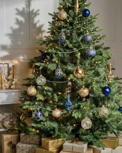 Set di 35 palline decorative ICEDROP Vetro Blu/Oro