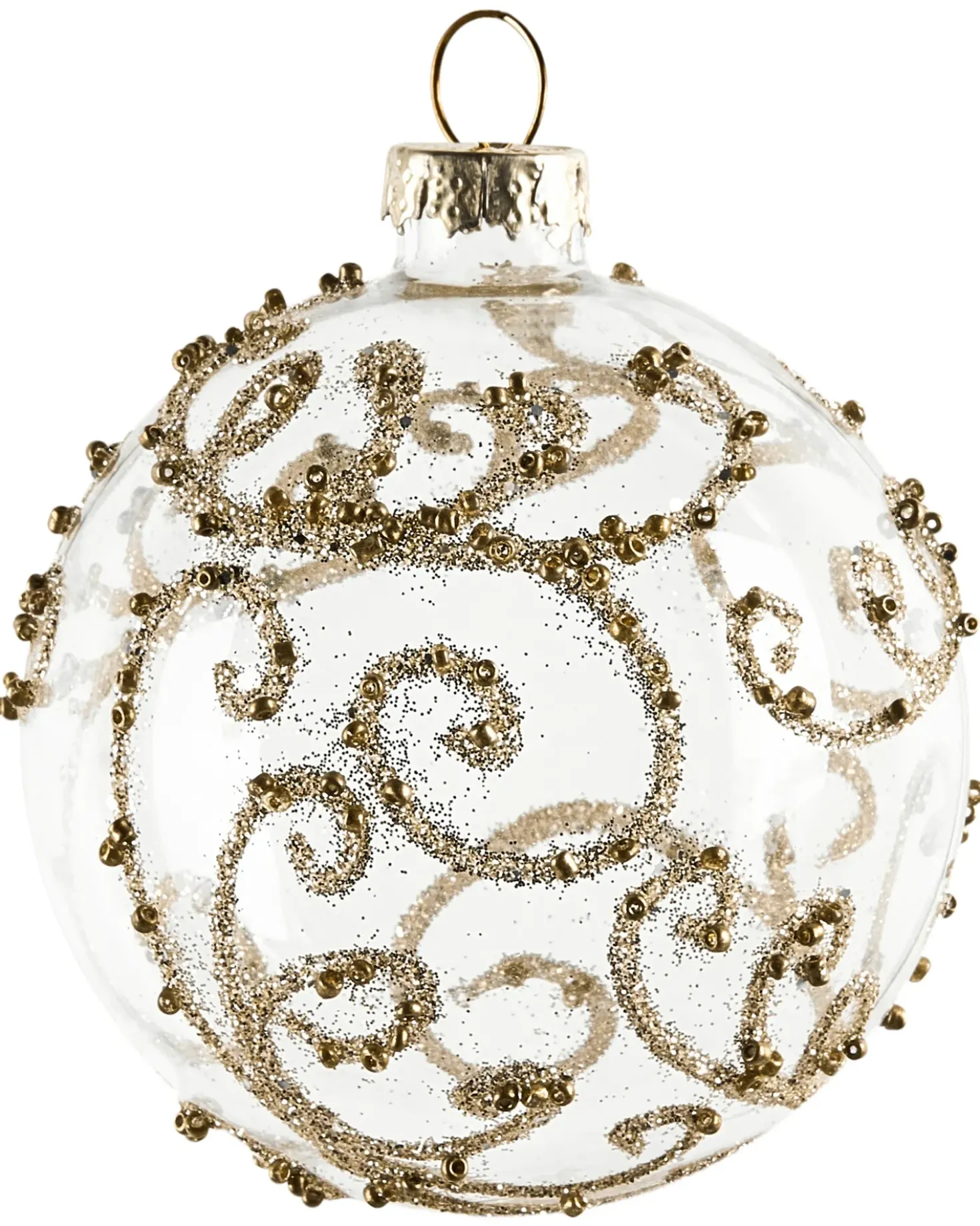 Set di 35 palline decorative ICEDROP Vetro Blu/Oro