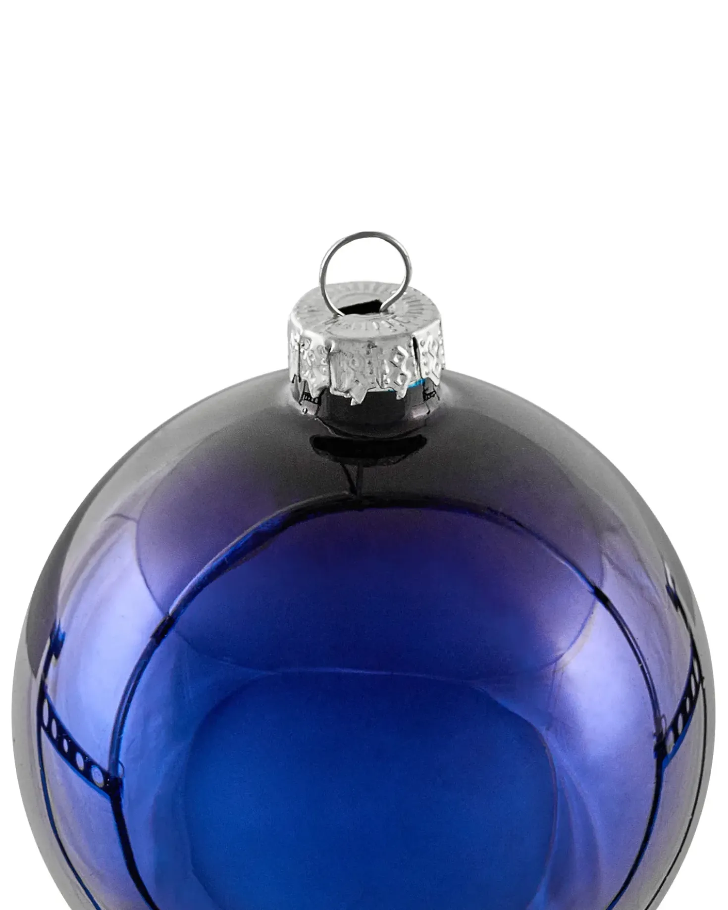 Set di 35 palline decorative ICEDROP Vetro Blu/Oro