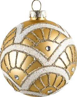 Set di 35 palline decorative ICEDROP Vetro Blu/Oro