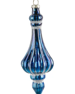Set di 35 palline decorative ICEDROP Vetro Blu/Oro