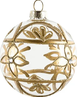 Set di 35 palline decorative ICEDROP Vetro Blu/Oro