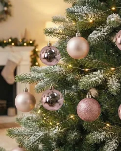 Set di 60 palline decorative TYIN Rosa