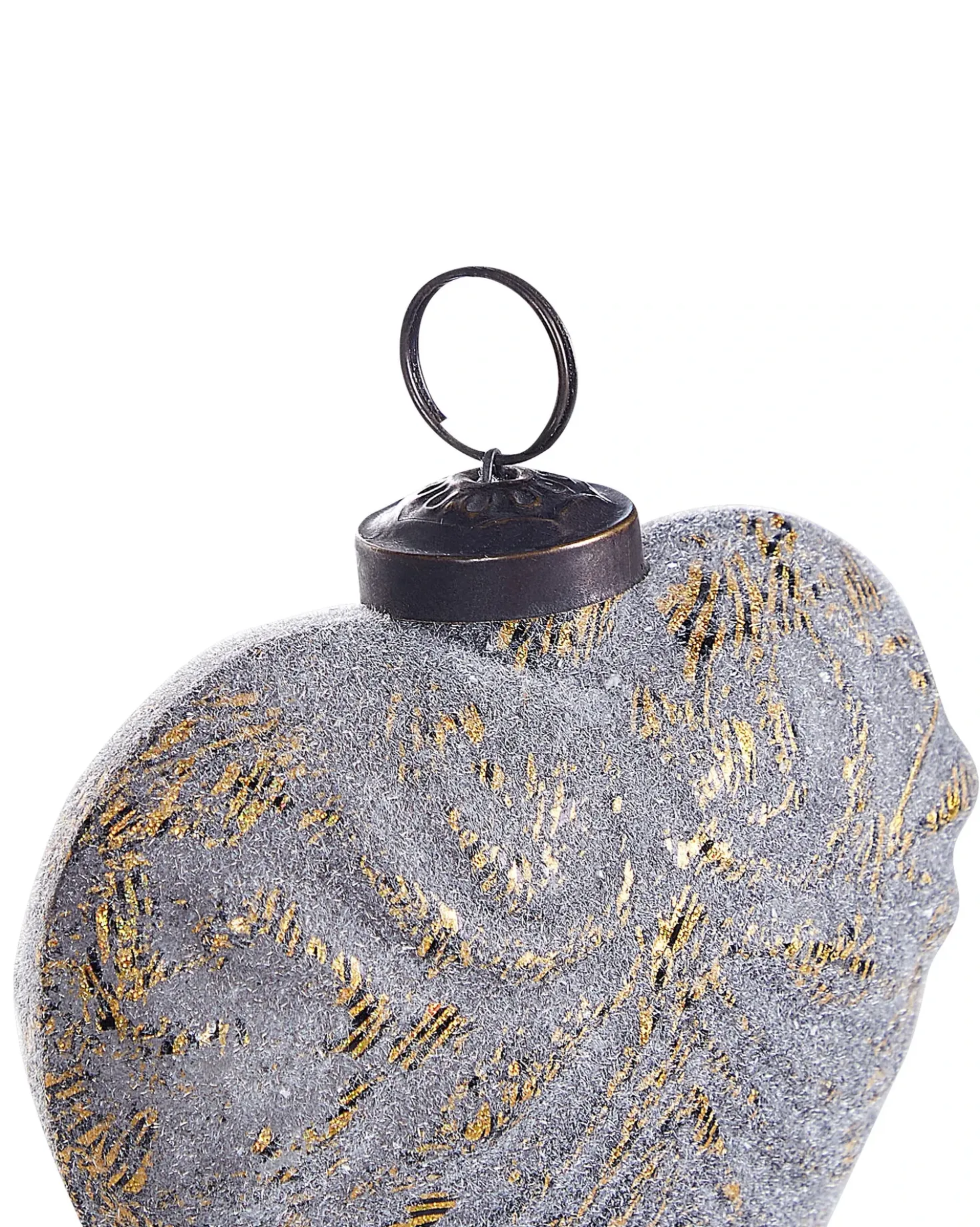 Set di 8 palline decorative FERIABLE Vetro Grigio