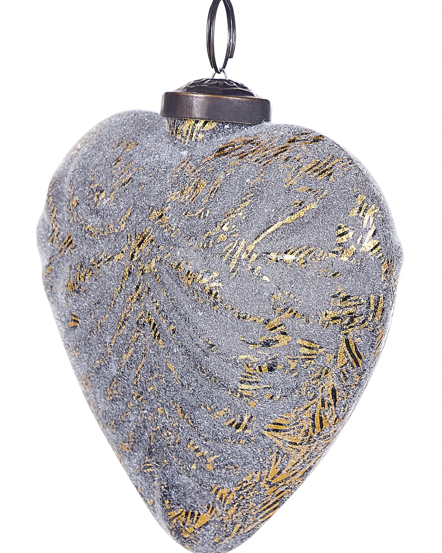Set di 8 palline decorative FERIABLE Vetro Grigio