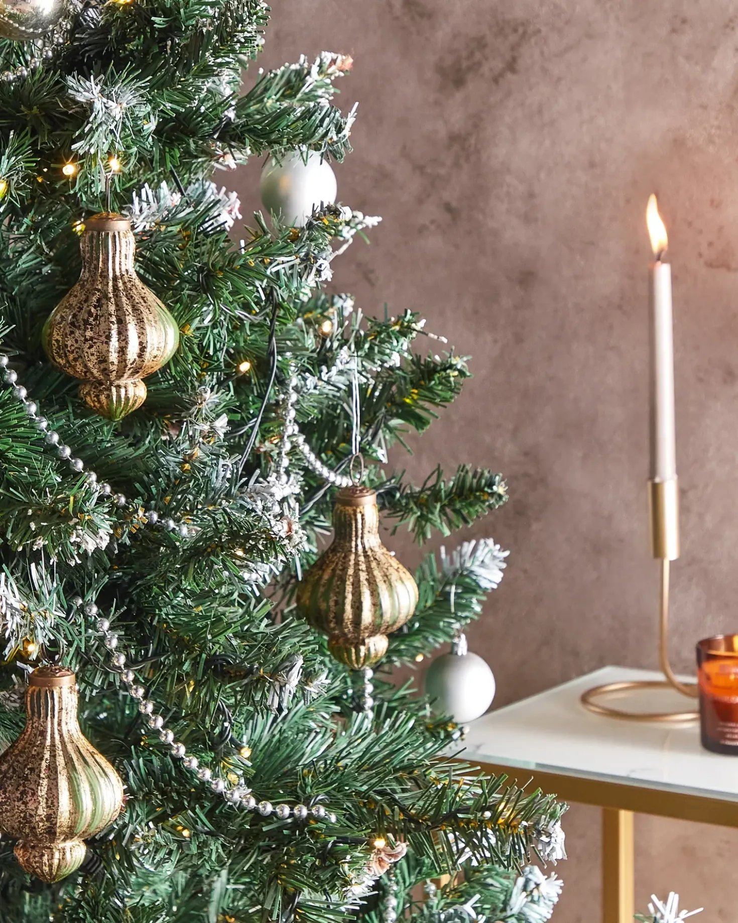 Set di 8 palline decorative BRILLANT Vetro Verde