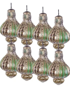 Set di 8 palline decorative BRILLANT Vetro Verde