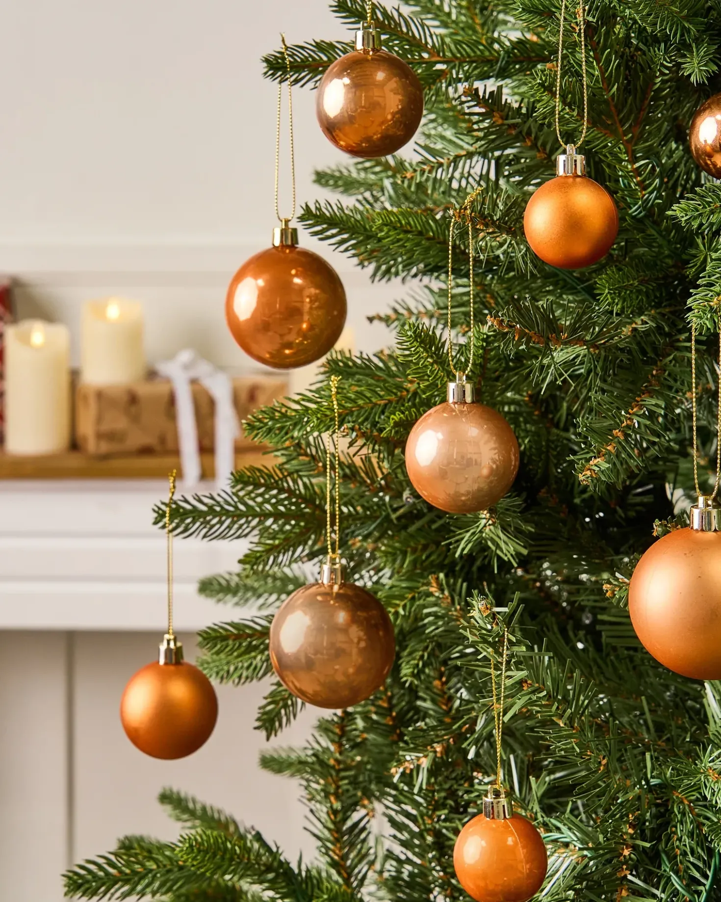 Set di 60 palline decorative LOVATNET Rame