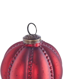 Set di 6 palline decorative ARGENTIN Vetro Rosso