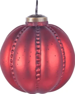 Set di 6 palline decorative ARGENTIN Vetro Rosso