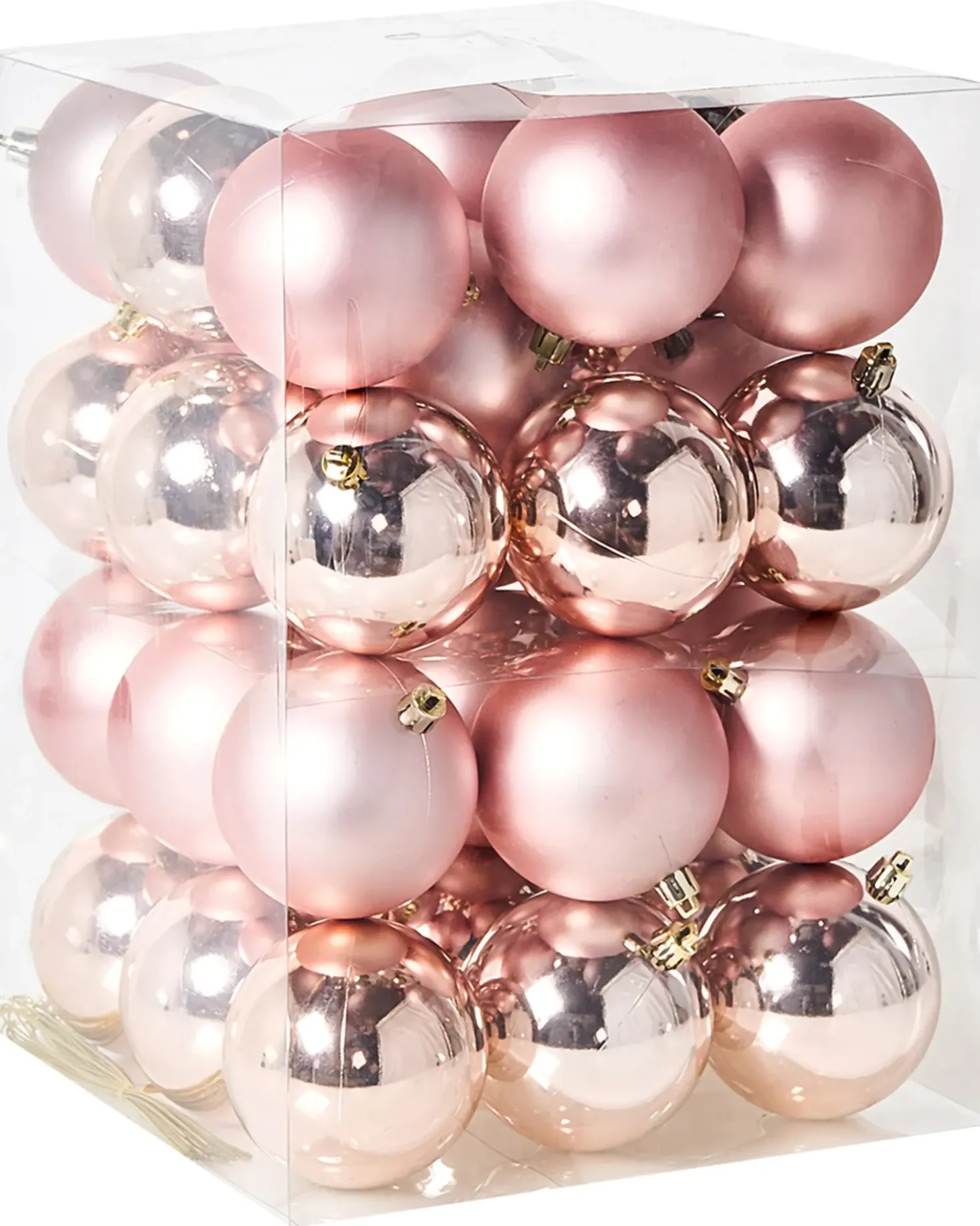 Set di 36 palline decorative BYGDIN Rosa