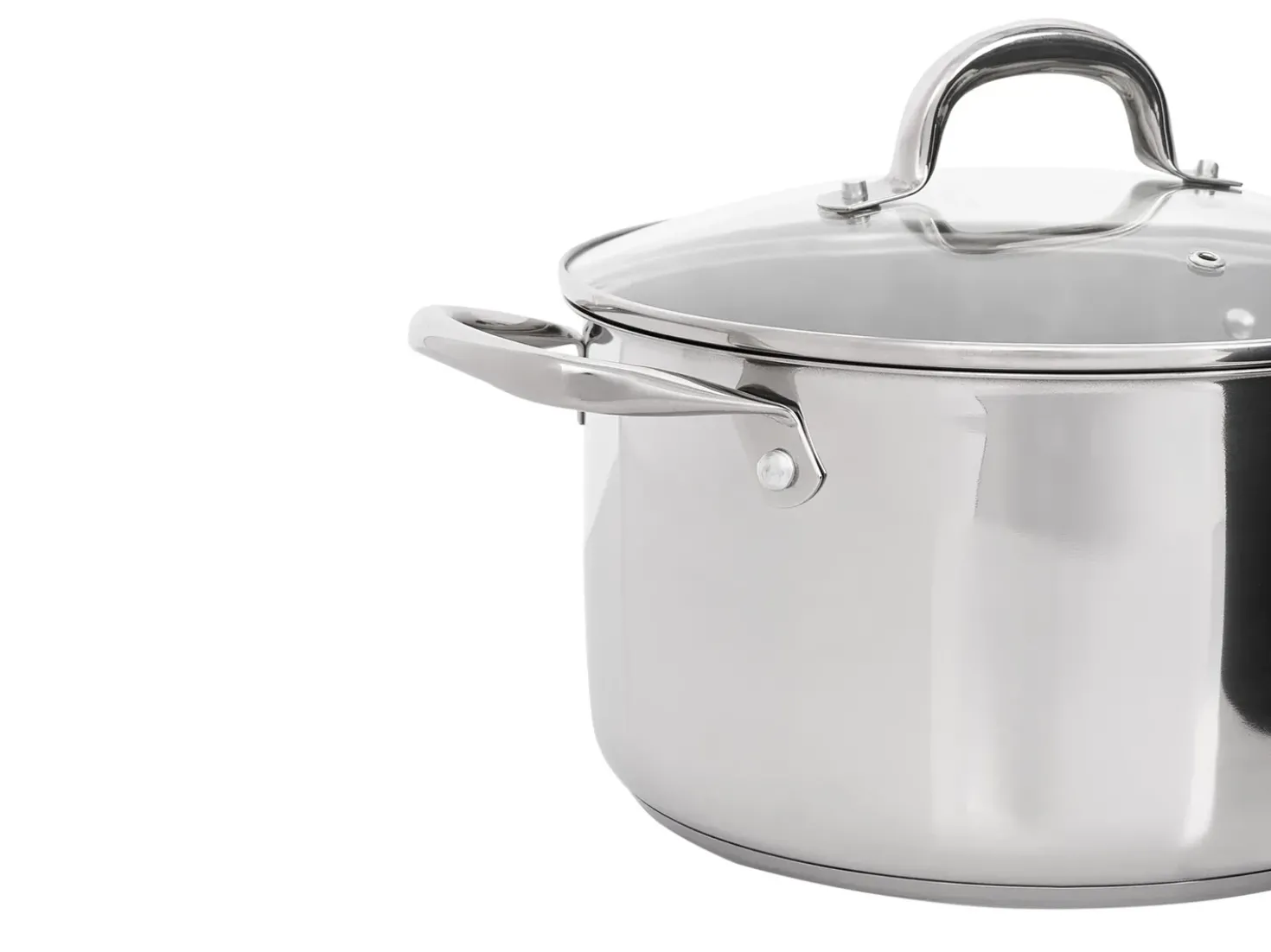Set di 7 pentole PRIMECOOK Acciaio inox Argento