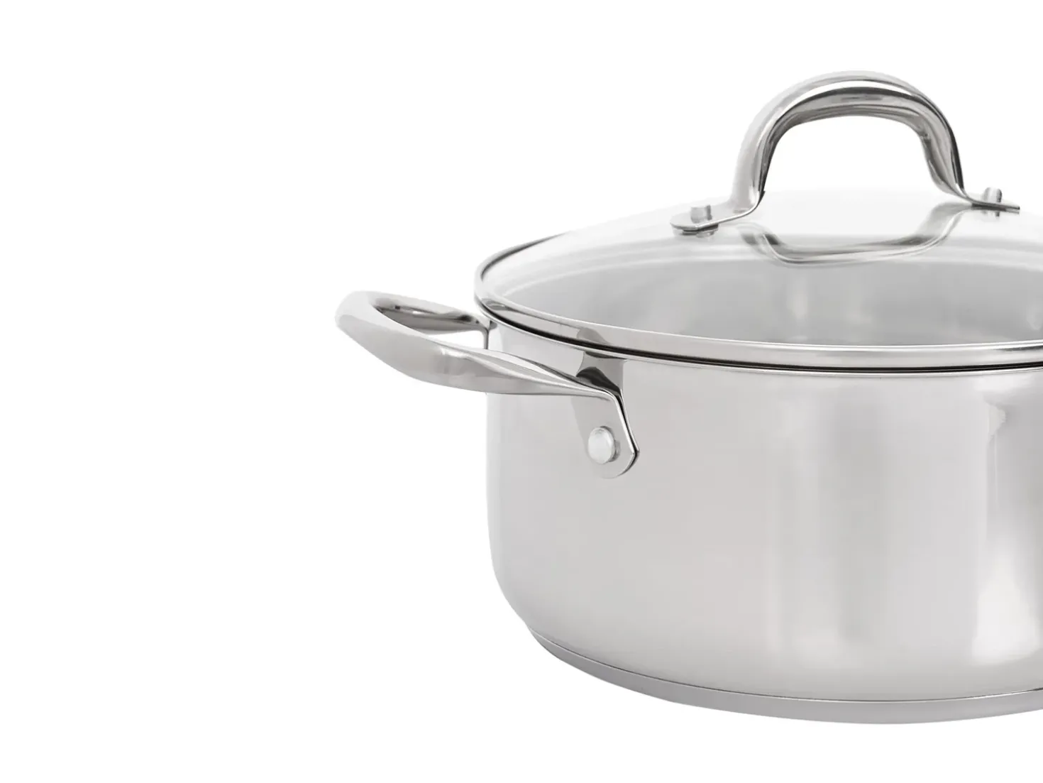 Set di 7 pentole PRIMECOOK Acciaio inox Argento