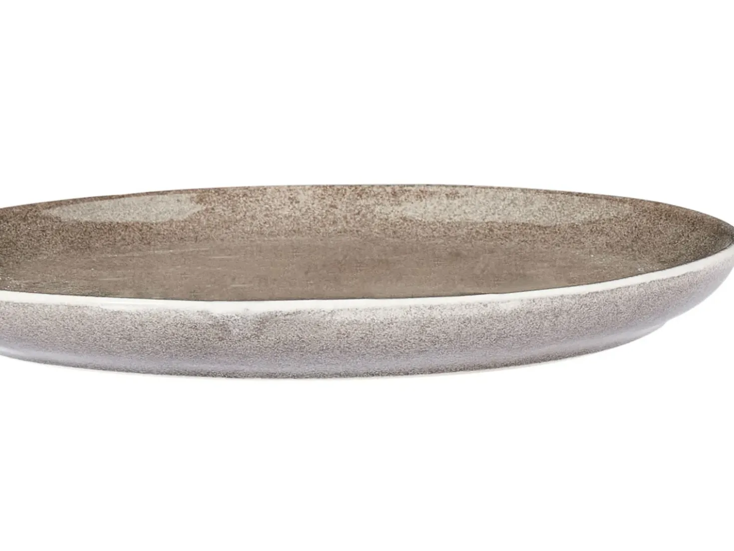 Set di 4 piatti da antipasto COSTMARY Gres porcellanato Grigio