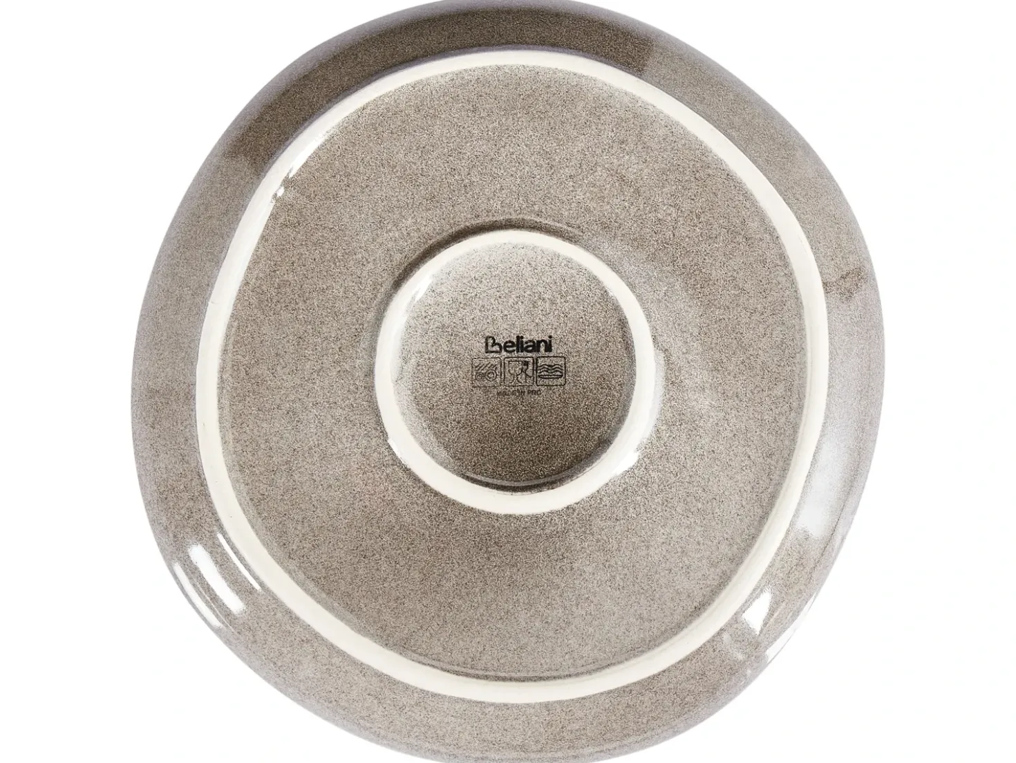 Set di 4 piatti da antipasto COSTMARY Gres porcellanato Grigio