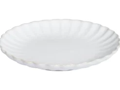 Set di 4 piatti da antipasto NETTLE Gres porcellanato Bianco